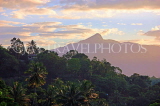 SRI LANKA, Kandy, dawn view over hillside, SLK3142JPL