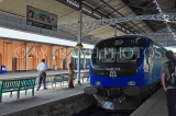 SRI LANKA, Kandy, railway station, train at platform, SLK3679JPL