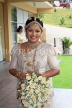 SRI LANKA, Kandy, traditional Kandyan Wedding, bride in typical marriage dress, SLK3673JPL