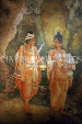 SRI LANKA, Kelaniya Temple (near Colombo), image house, ancient murals, SLK5137JPL