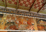 SRI LANKA, Kelaniya Temple (near Colombo), image house, ancient wall paintings, SLK5139JPL