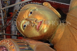 SRI LANKA, Kelaniya Temple (near Colombo), image house, reclining Buddha statue, SLK5140JPL