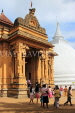 SRI LANKA, Kelaniya Temple (near Colombo), image house and dagaba (stupa), SLK5190JPL