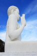 SRI LANKA, Mihintale temple site, giant seated Buddha staute, SLK5453JPL