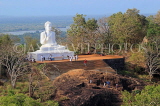 SRI LANKA, Mihintale temple site, giant seated Buddha staute, SLK5455JPL