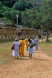 SRI LANKA, Mihintale temple site, monks and pilgrims, SLK2241JPL 4000