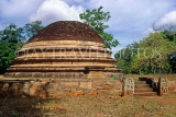 SRI LANKA, Mihintale temple site, ruins of Indikatu Vihare (temple), SLK1902JPL