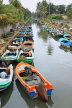 SRI LANKA, Negombo, Dutch Canal, and fishing boats, SLK2609JPL
