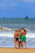 SRI LANKA, Negombo, beach, and tourists, SLK6345JPL