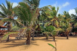 SRI LANKA, Negombo, beach and coconut trees, SLK2584JPL