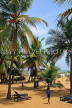 SRI LANKA, Negombo, beach and coconut trees, SLK2586JPL