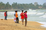 SRI LANKA, Negombo, beach and sea, Sri Lankans by the seaside, SLK2739JPL