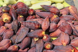 SRI LANKA, Negombo, market, fruit and vegetable market, Banana flowers, SK6190JPL