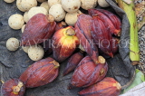 SRI LANKA, Negombo, market, fruit and vegetable market, Banana flowers, SK6193JPL