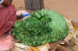 SRI LANKA, Negombo, market, fruit and vegetable market, Betel leaves for sale, SLK2677JPL
