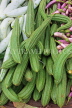 SRI LANKA, Negombo, market, fruit and vegetable market, Gourds, SK2725JPL