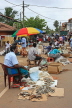 SRI LANKA, Negombo, market scene, dry fish market, SLK2652JPL