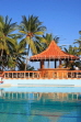 SRI LANKA, Negombo, resort hotel pool and bar, SLK2458JPL