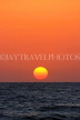 SRI LANKA, Negombo, sea and sun setting over horizon, SLK3521JPL