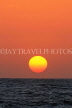 SRI LANKA, Negombo, sea and sun setting over horizon, SLK3525JPL