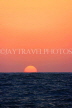 SRI LANKA, Negombo, sea view, and sun setting over horizon, SLK3559JPL