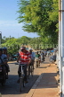 SRI LANKA, Negombo, street scene and cyclists, SLK2443JPL