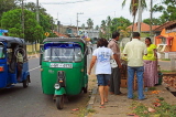 SRI LANKA, Negombo, street scene with three wheeler taxis, SLK2595JPL