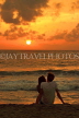 SRI LANKA, Negombo, sunset, sea, and couple (tourists) on beach, SLK6365JPL
