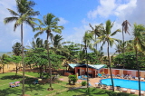 SRI LANKA, Negombo, swimming pool and coconut trees, SLK3569JPL