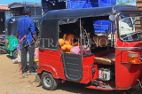 SRI LANKA, Negombo, three wheeler taxi, and King Coconuts (Thambili), SLK6297JPL