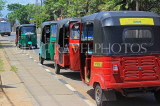 SRI LANKA, Negombo, three wheeler taxis, SLK6353JPL
