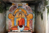 SRI LANKA, Pilimathalawa (nr Kandy), Gadaladeniya Temple, Buddha statue in shrine room, SLK40784PL