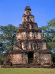 SRI LANKA, Polonnaruwa, Sathmahal Prasadaya (Cambodian style 7 tier temple) ruins, SLK247JPL