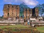 SRI LANKA, Polonnaruwa, Vijayanta Prasada (Royal Palace) ruins, SLK1947JPL