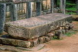 SRI LANKA, Polonnaruwa, granite book (Gal Potha), SLK2110JPL
