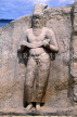 SRI LANKA, Polonnaruwa, granite carved King Parakramabahu I statue, SLK2103JPL