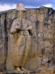 SRI LANKA, Polonnaruwa, granite carved King Parakramabahu I statue, SLK248JPL