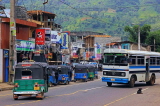 SRI LANKA, Pussellawa, town centre, buses and taxis, SLK4184JPL
