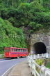 SRI LANKA, Ramboda, Ramboda Tunnel and public bus, SLK4265JPL