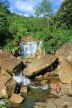 SRI LANKA, Ramboda, near Nuwara Eliya, Ramboda Oya Meda Falls, SLK4357JPL