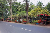 SRI LANKA, Rambutan fruit stalls, along Kandy Road, SLK2470JPL
