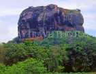 SRI LANKA, Sigiriya Rock Fortress (5th cent AD), monolith 600 feet high, SLK2047JPL