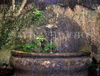 SRI LANKA, South Coast, BRIEF gardens, stone fountain, SLK1550JPL
