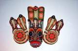 SRI LANKA, crafts, traditional hand made Devil's Mask, SLK3291JPL
