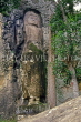 SRI LANKA, hill country, Bandarawela, Dowa Temple, rock carved Buddha, SLK1988JPL