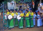 SRI LANKA, rural scene, children in festival parade, SLK2123JPL