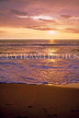 SRI LANKA, south coast, Galle, beach and sunset, SLK1743JPL