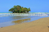 SRI LANKA, south coast, Weligama, beach and Taprobane Island, SLK4682JPL