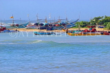SRI LANKA, south coast, Weligama, fishing boats, SLK4797JPL