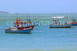SRI LANKA, south coast, Weligama, fishing boats, SLK4818JPL